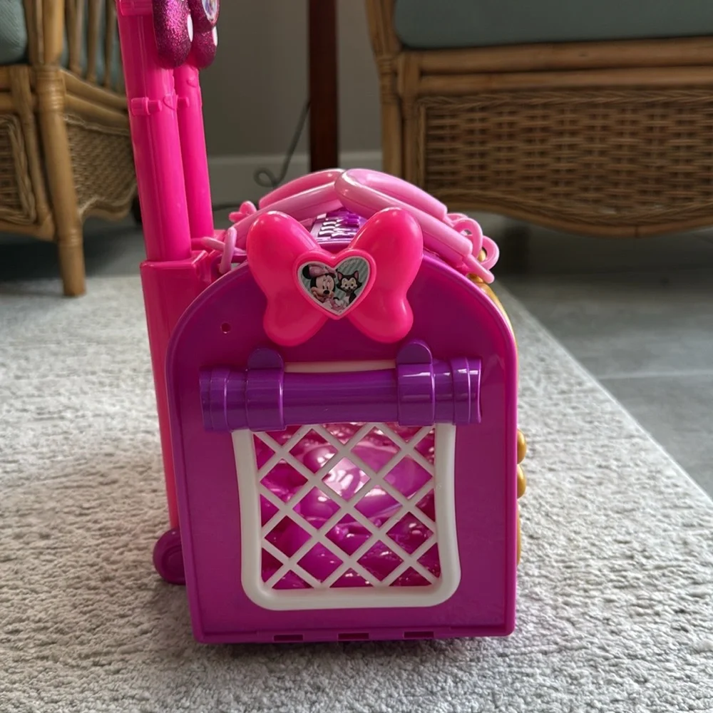 Disney Minnie Mouse Happy Helpers Pet Carrier Playset - Excellent Condition - Picture 4 of 10